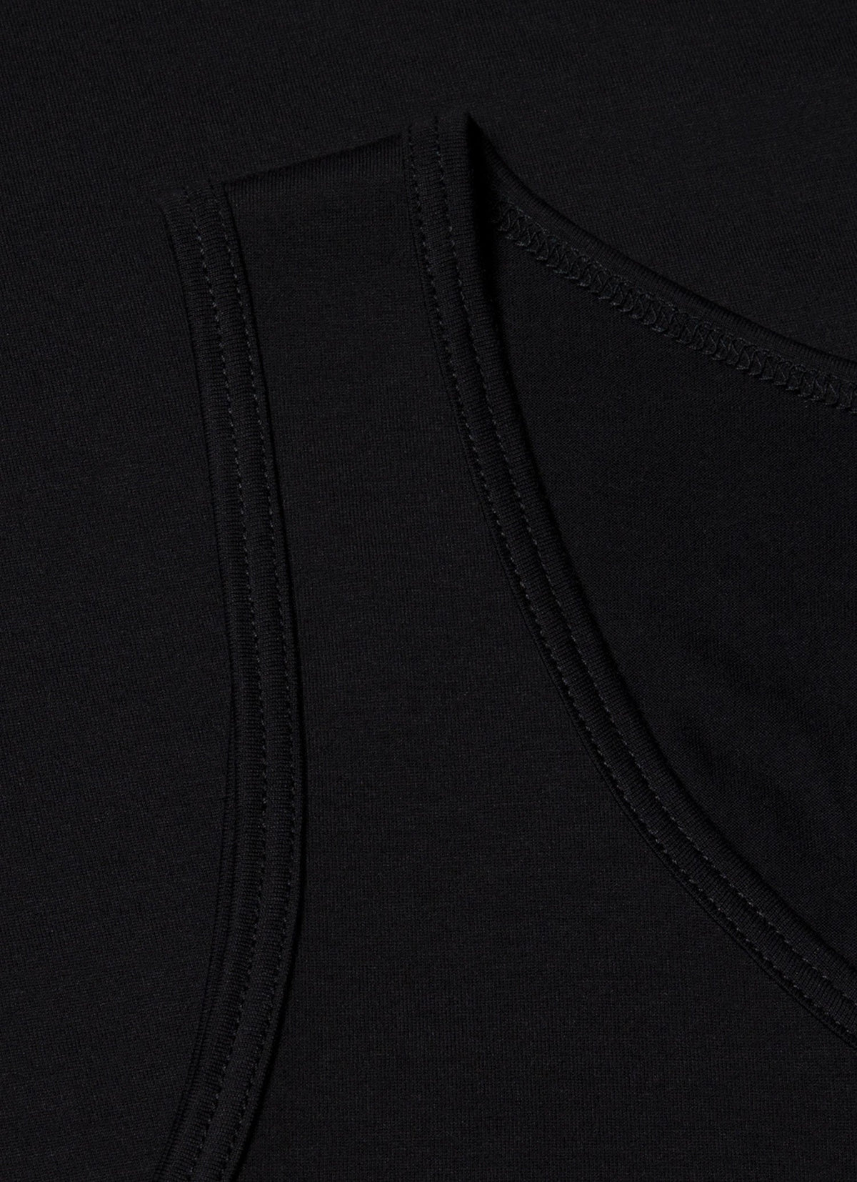 Débardeur Homme en Coton Superfin Noir
